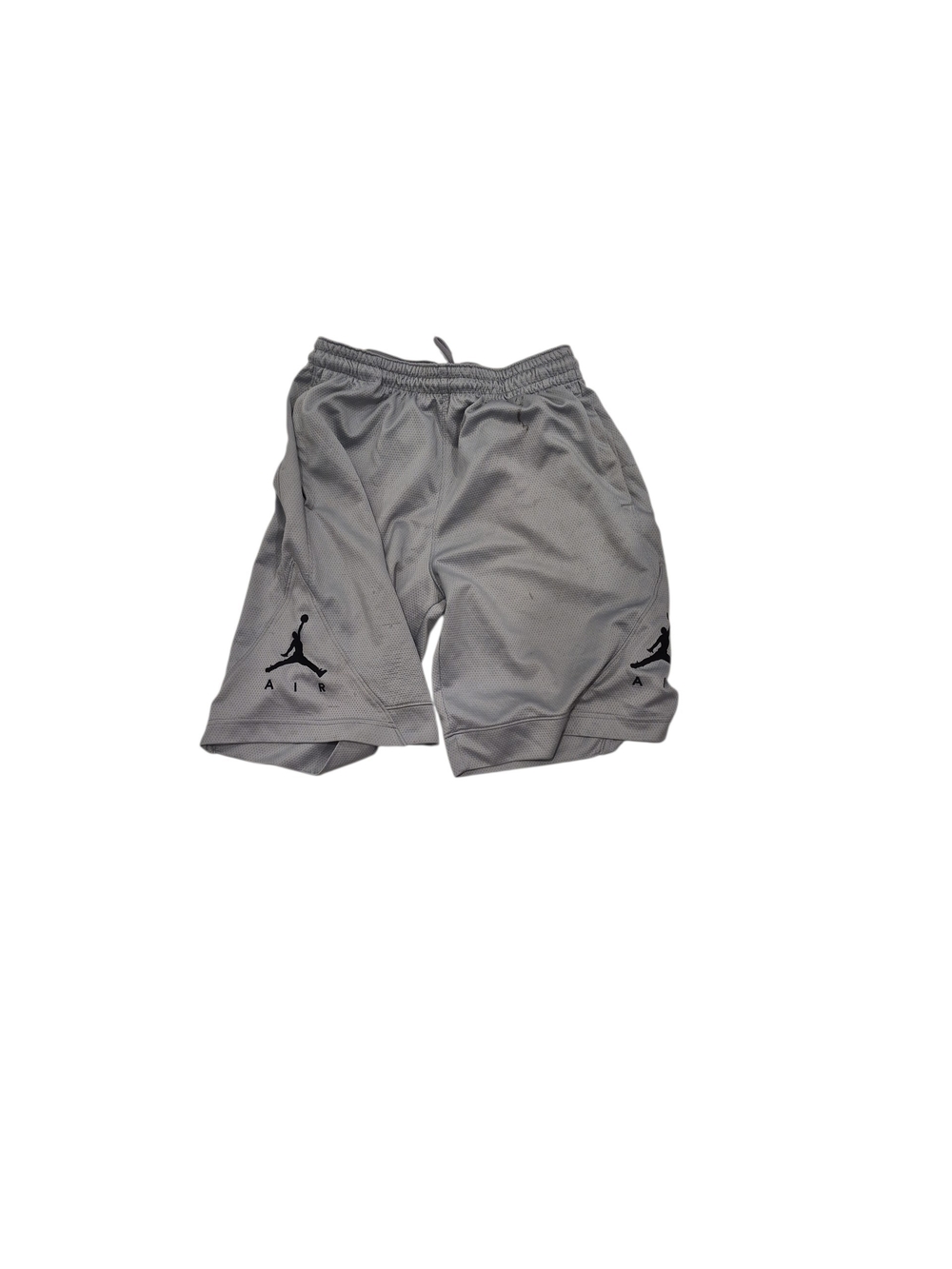 Jordan Men's Rise Triangle  Athletic Shorts - Gray with Black Jumpman